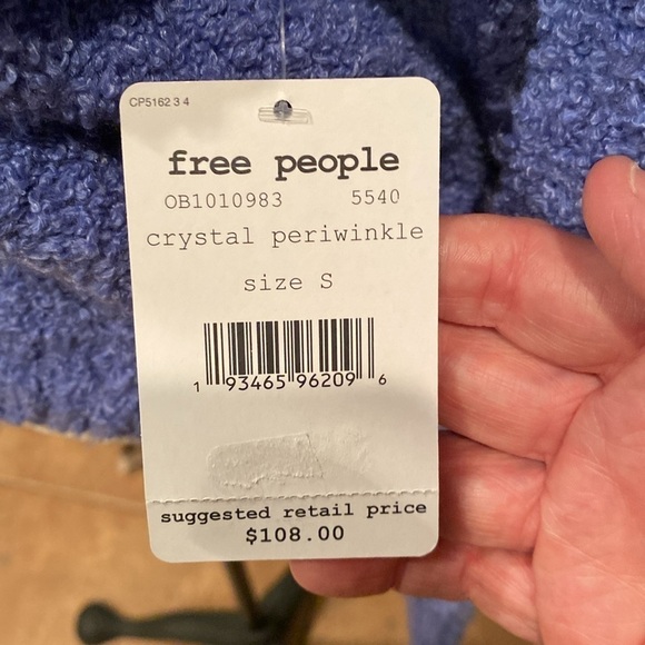 Free People V neck Slouchy Sweater size Small - Picture 6 of 9